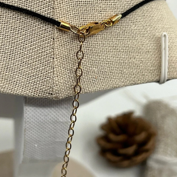 Technibond 18K Gold-Bonded Matching Set: Necklace (16-18”), Earrings & Ring - Picture 6 of 15